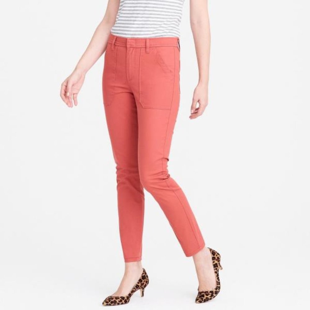🪸J. Crew High-rise Cargo Pant